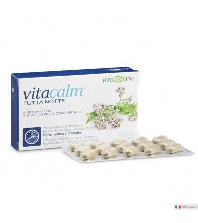 Bios Line Vitacalm Tutta Notte Fast/Retard 30 Compresse