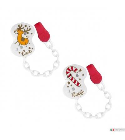 Chicco Clip Con Catenella Natale 1 Pezzo
