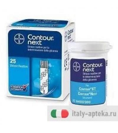 Contour Next Glicemia 25 Strisce