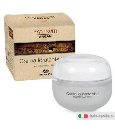 Crema Idratante Viso Argan Naturviti 40ml