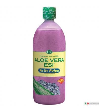 Esi Aloe Vera Activ Polpa Mirtillo 1Lt