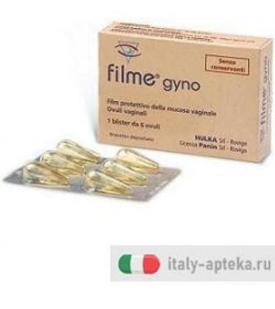 Filme Gyno 6 Ovuli Vaginali Lubrificanti