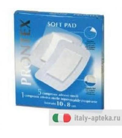 GARZA PRONTEX SOFT 10X8CM 6PZ