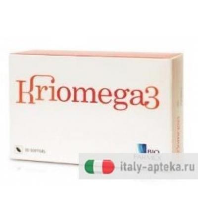 KRIOMEGA 3 30CPS SOFTGEL