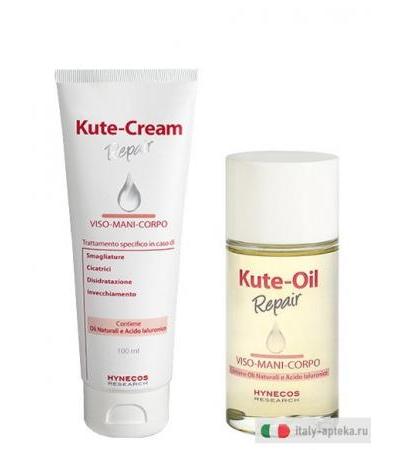 Kute Oil Repair 60ml + Kute Cream Repair 100ml