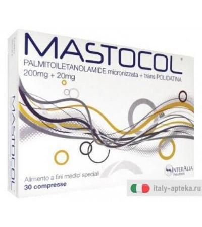 Mastocol 200mg + 20mg 30 Compresse