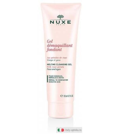 Nuxe Gel Demaquillant Petales De Rose 125ml