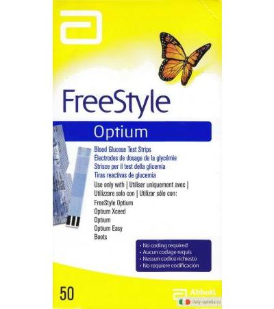 Optium Plus Glicemia 50 Strisce