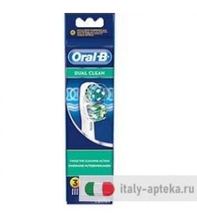 OralB Testine Ricambio Dualclean