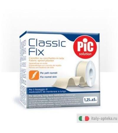 Pic Classic Fix Cerotto Rocchetto Tela Bianco 1,25cm x 5m