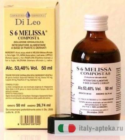 Sonno Herb S6 Melissa 50ml
