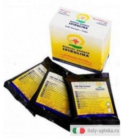 Spirulina Marcus Rohrer 3 Ricariche Da 180 Compresse