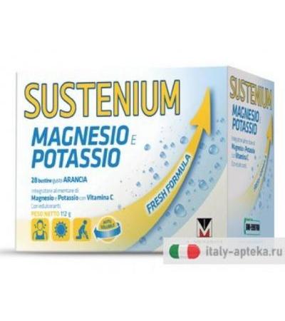 Sustenium Magnesio E Potassio 28 Bustine
