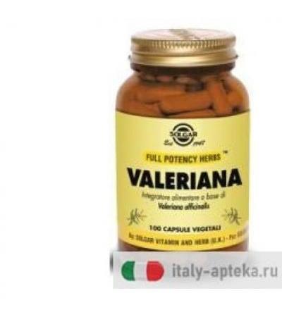 Valeriana Solgar 100 Capsule