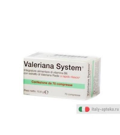 Valeriana System 70 Compresse