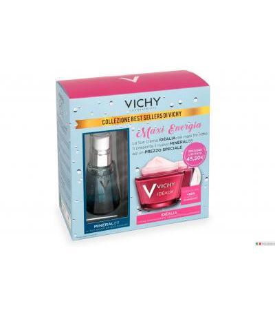 Vichy Cofanetto Idealia Pelle Normale 75ml + Mineral 89