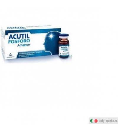 Acutil Fosforo Linea Advance Integratore Alimentare 10 Flaconcini