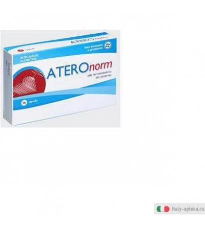 atero norm integratore alimentare utile nel metabolismo del colesterolo e ripristinare il giusto