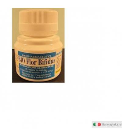 bio flor bifidus complemento alimentare che favorisce l'equilibrio della flora intestinale.
