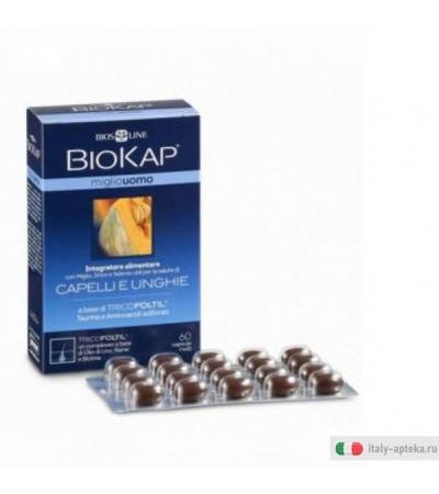 Biokap Miglio Uomo Integratore capelli e unghie 60 Capsule
