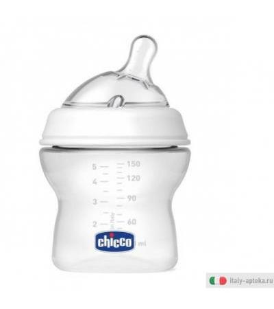 Chicco 80711 Biberon Natural Feeling 0 mesi 150ml, flusso normale