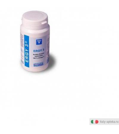 ergy 3 complemento alimentare a base di acidi grassi essenziali omega 3, utili per l'equilibrio