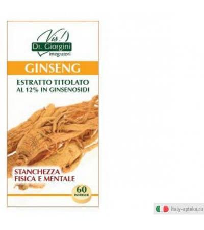 ginseng estratto titolato