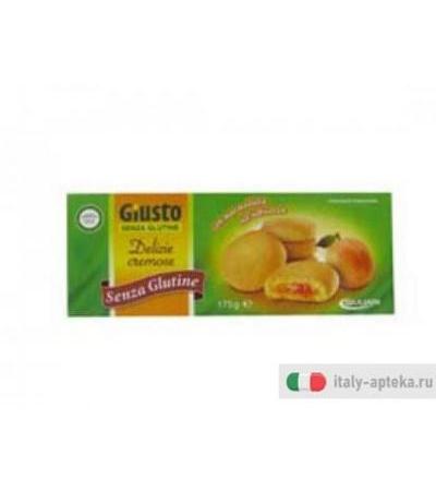 Giusto Delizie Cremose all'Albicocca senza Glutine e senza Lattosio