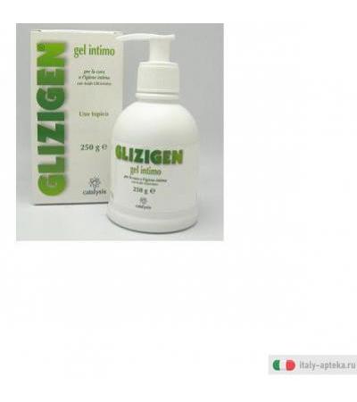 glizigen gel intimo igiene delicata e naturale, grazie all'acido glicirrizico estratto dalla liquirizia,