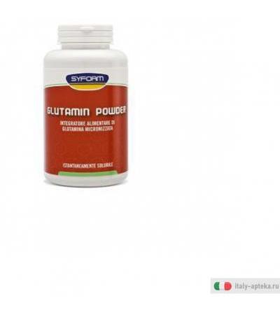 glutamin powder integratore alimentare di glutamina, che svolge un&rsquo;azione disintossicante