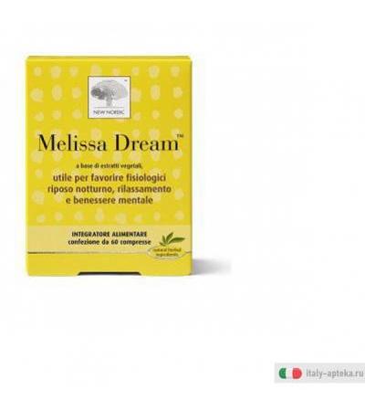 melissa dream integratore alimentare a base di estratto titolato e standardizzato
