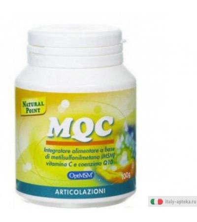 mqc integratore alimentare a base di msm - optimsm, una forma purificata