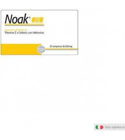 noak ds integratore alimentare di vitamina e e selenio con metionina, utile a colmare le carenze
