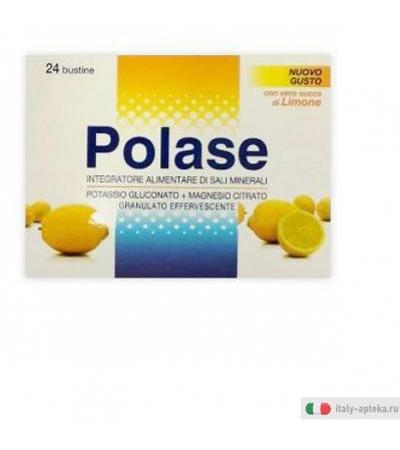 Polase Integratore Sali Minerali Gusto Limone 24 Bustine