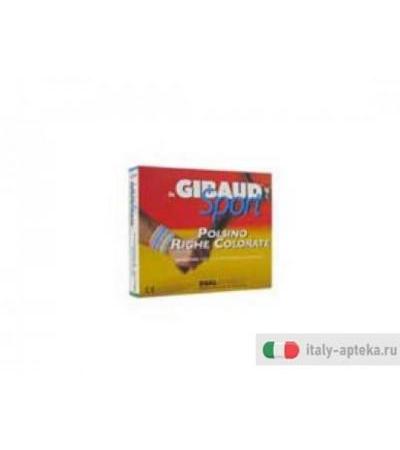 polsino righe colorate dispositivo medico indicato per sport, postumi di eventi traumatici e