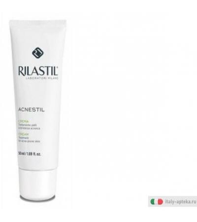 Rilastil Acnestil Crema Trattamento per Pelli a tendenza Acneica 50ml