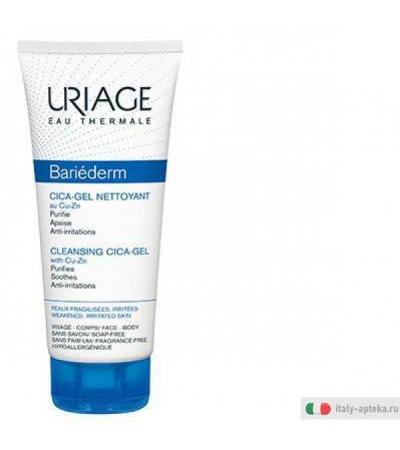 Uriage Bariederm Cica-Gel Nettoyant Gel Detergente anti-imperfezioni