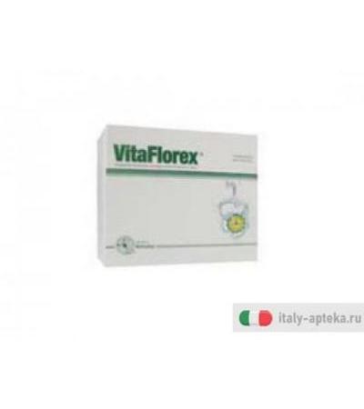 vitaflorex integratore di fermenti lattici, inulina, fruttoligosaccaridi utile per il riequilibrio