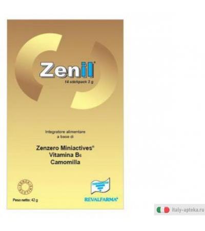 zenil integratore alimentare a base di estratto secco di camomilla, estratto