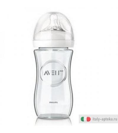 Avent Biberon Natural Vetro 240ml
