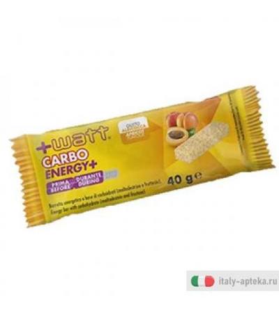 Carbo+ Barr Energ Alb 40g