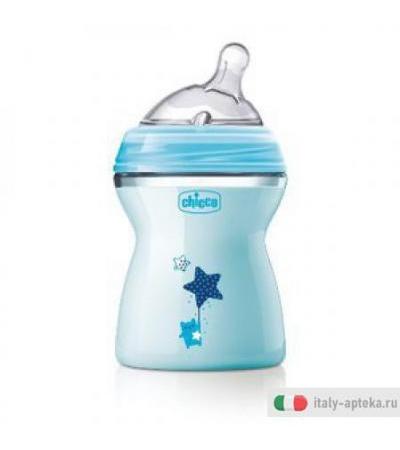 Ch Bib Natfeel 2m+ Boy 250ml