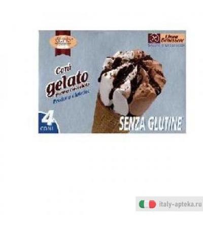 Coni Gelato Panna Ciocc 4pz
