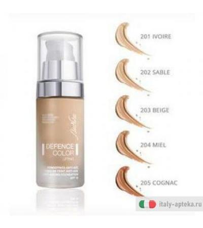 Defence Color Fondotinta Lifting Ivoire 201 30 ml