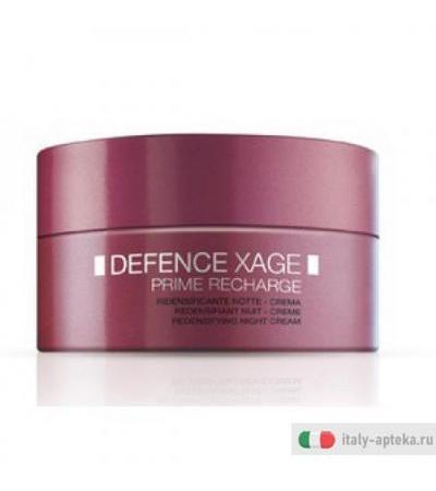 Defence XAge Prime Recharge Crema Ridensificante Notte 50 ml