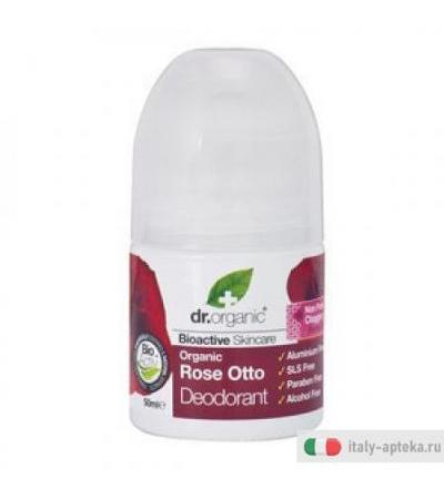 Dr Organic Rose Deodorant 50ml