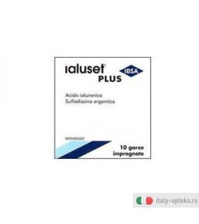 Garza Ialuset Plus 10x10cm 10 pezzi