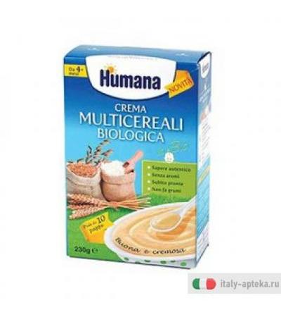 Humana Crema Multicereali Biologica 230g