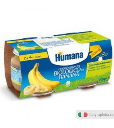 Humana Omog Banana Bio 2x100g
