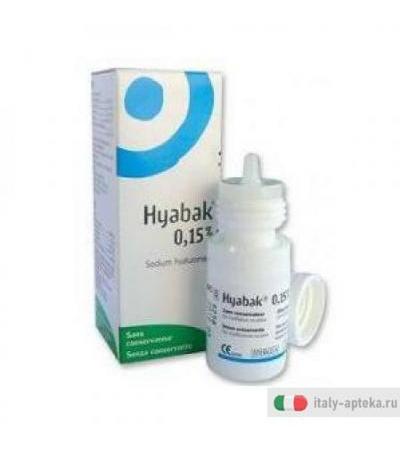 Hyabak Sol Oft 0,15% 10ml